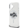Karl Lagerfeld IML Glitter Karl and Choupette Sketch MagSafe Case for Apple iPhone 16
