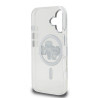 Karl Lagerfeld IML Glitter Karl and Choupette Sketch MagSafe Case for Apple iPhone 16