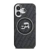 Karl Lagerfeld IML K&CH Heads Repeated Logo MagSafe Case for Apple iPhone 16