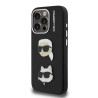Karl Lagerfeld Grained PU K&CH Heads Case for Apple iPhone 15 Pro Max