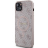 Guess 4G Collection Leather Metal Logo MagSafe for Apple iPhone 13 / 14 / 15