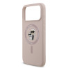 Karl Lagerfeld Liquid Silicone Karl and Choupette MagSafe Case for Apple iPhone 17 Pro Max