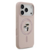 Karl Lagerfeld Liquid Silicone Karl and Choupette MagSafe Case for Apple iPhone 17 Pro