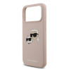 Karl Lagerfeld Liquid Silicone Double Heads MagSafe Case for Apple iPhone 17 Pro Max