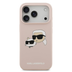 Karl Lagerfeld Liquid Silicone Double Heads MagSafe Case for Apple iPhone 17 Pro