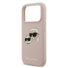 Karl Lagerfeld Liquid Silicone Double Heads MagSafe Case for Apple iPhone 17 Pro