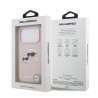 Karl Lagerfeld Liquid Silicone Double Heads MagSafe Case for Apple iPhone 17 Pro