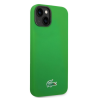 Lacoste Liquid Silicone Microfiber Croc Logo MagSafe Case for Apple iPhone 14