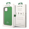 Lacoste Liquid Silicone Microfiber Croc Logo MagSafe Case for Apple iPhone 14