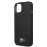 Lacoste Liquid Silicone Microfiber Croc Logo MagSafe Case for Apple iPhone 13  / 14 / 15