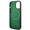 Lacoste Liquid Silicone Microfiber Croc Logo MagSafe Case for Apple iPhone 13  / 14 / 15