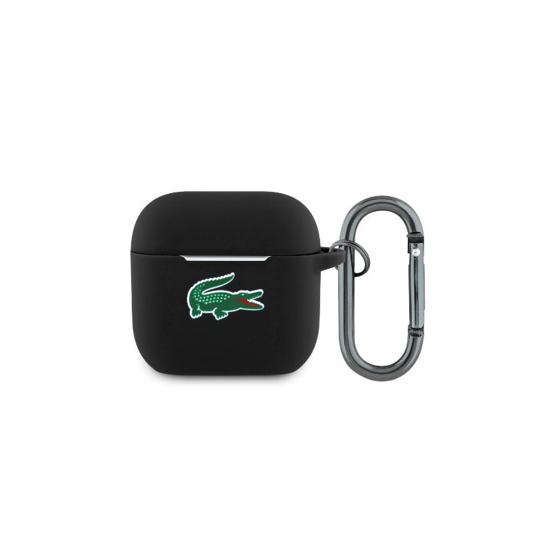 Lacoste Liquid Silicone Croc Logo Case for Apple AirPods 4