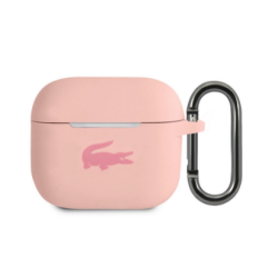 Lacoste Liquid Silicone Glossy Printing Logo Case for Apple AirPods 3