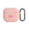 Lacoste Liquid Silicone Glossy Printing Logo Case for Apple AirPods Pro