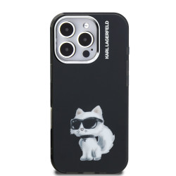 Karl Lagerfeld IML Aquarelle and Choupette Case for Apple iPhone 16 Pro Max