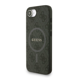 Guess PU Leather 4G Colored Ring Strap MagSafe Case for Apple iPhone 16e