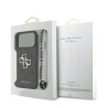 Guess PU 4G Metal Logo Strap Case for Apple iPhone 17 Pro Max