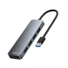 Baseus Baseus UltraJoy Lite 4in1 Hub USB-A to USB 3.0