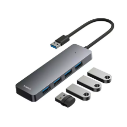 Baseus Baseus UltraJoy Lite 4in1 Hub USB-A to USB 3.0