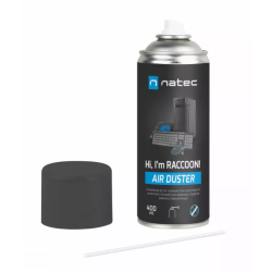 Natec Raccoon 400 Compressed air duster 400 ml