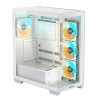 GIGABYTE C500 PANORAMIC STEALTH „Midi Tower“ Balta