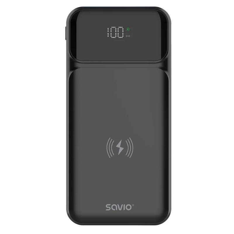 SAVIO BA-09 Wireless Power Bank 10000mAh