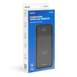 SAVIO BA-09 Wireless Power Bank 10000mAh