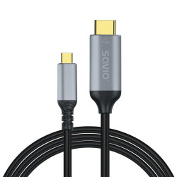 Savio CL-184 USB-C - HDMI Cable 3m