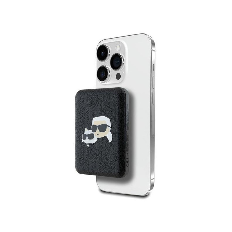 Karl Lagerfeld Karl & Choupette Head Pin MagSafe Powerbank 5000mAh