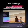 LG QNED AI 65QNED70A6A televizorius 165,1 cm (65") 4K Ultra HD Smart TV „Wi-Fi“ Juoda