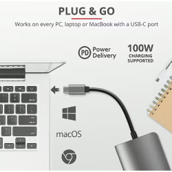 Trust 25661 Dalyx 7-in-1 USB hub