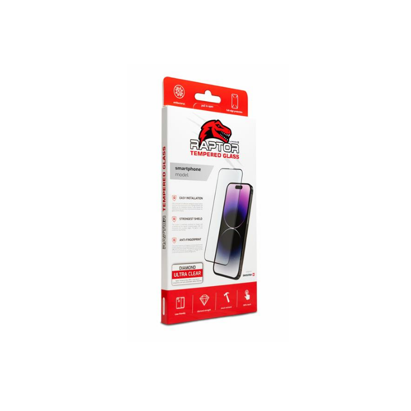 Swissten Raptor Diamond Ultra Full Face Tempered Glass for Apple iPhone 17 Air