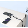 Swissten 2in1 Charging USB-C / 2x USB-C Cable 100W 1.5m