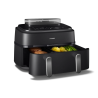 Philips NA551/00 Hot air fryer with two baskets