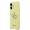 Guess Liquid Silicone 4G Metal Logo Case for Apple iPhone 17