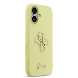 Guess Liquid Silicone 4G Metal Logo Case for Apple iPhone 17