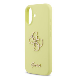Guess Liquid Silicone 4G Metal Logo Case for Apple iPhone 17