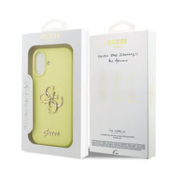 Guess Liquid Silicone 4G Metal Logo Case for Apple iPhone 17