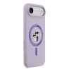 Karl Lagerfeld Liquid Silicone Karl and Choupette MagSafe Case for Apple iPhone 17 Air