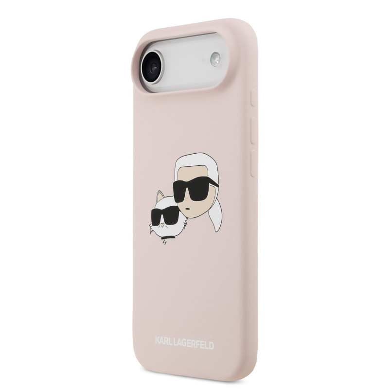 Karl Lagerfeld Liquid Silicone Double Heads MagSafe Case for Apple iPhone 17 Air