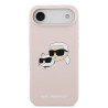 Karl Lagerfeld Liquid Silicone Double Heads MagSafe Case for Apple iPhone 17 Air