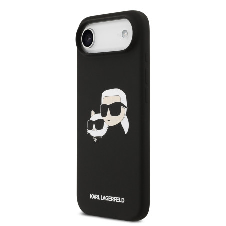 Karl Lagerfeld Liquid Silicone Double Heads MagSafe Case for Apple iPhone 17 Air