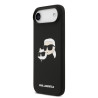 Karl Lagerfeld Liquid Silicone Double Heads MagSafe Case for Apple iPhone 17 Air