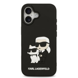 Karl Lagerfeld 3D Rubber Double Heads Case for Apple iPhone 17