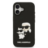 Karl Lagerfeld 3D Rubber Double Heads Case for Apple iPhone 17