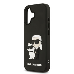 Karl Lagerfeld 3D Rubber Double Heads Case for Apple iPhone 17