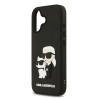 Karl Lagerfeld 3D Rubber Double Heads Case for Apple iPhone 17