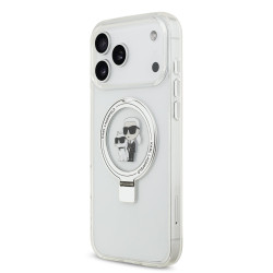 Karl Lagerfeld Ringstand Karl and Choupette MagSafe Case for Apple iPhone 17 Pro Max
