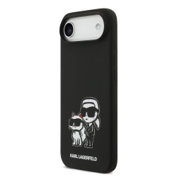 Karl Lagerfeld Liquid Silicone K&CH Sketch MagSafe Case for Apple iPhone 17 Air