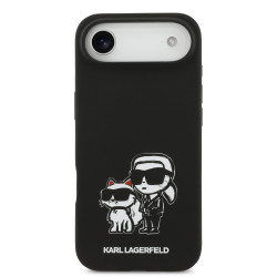 Karl Lagerfeld Liquid Silicone K&CH Sketch MagSafe Case for Apple iPhone 17 Air
